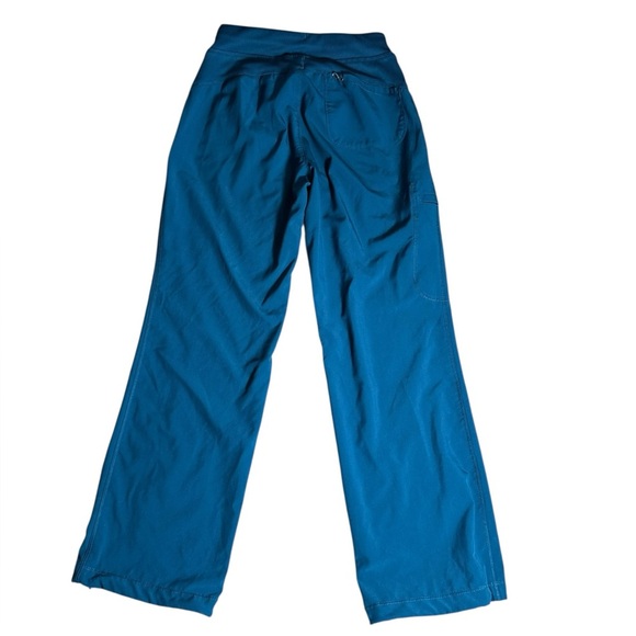 Jaanuu Teal Straight Leg Scrub Pants | XS Petite - Picture 2 of 8
